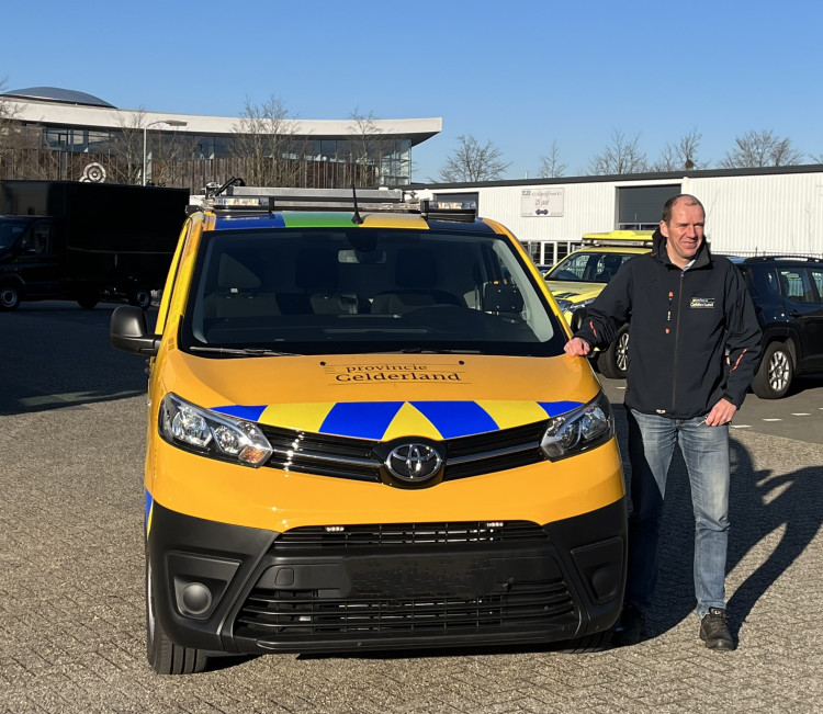 Nieuwe elektrische bestelwagen voor provincie Gelderland